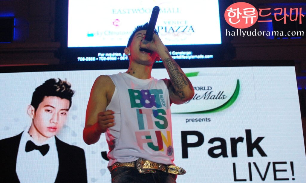 Jay Park in Eastwood Mall Open Park
