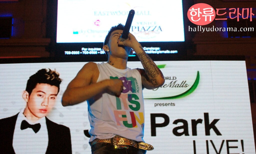 Jay Park in Eastwood Mall Open Park