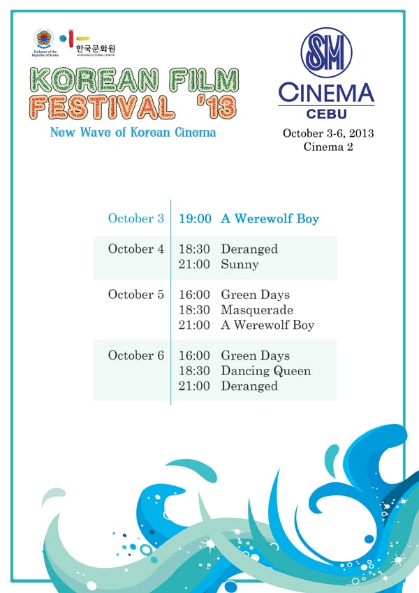 Korean Film Festival 2013 in Cebu Korean Film Festival 2013 in Cebu