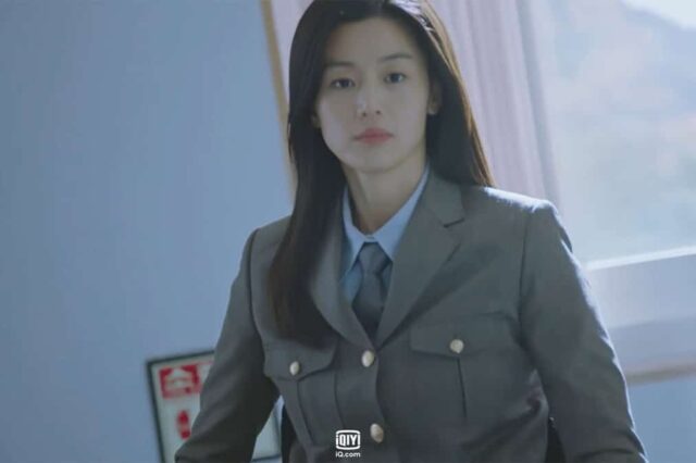 Gianna Jun in her park ranger uniform