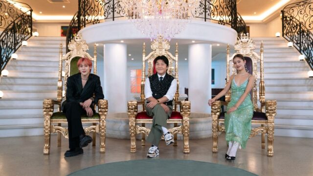 BamBam, Cho Sae-ho, and Mimi