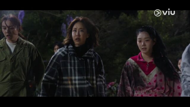 A scene from “The Escape of the Seven”