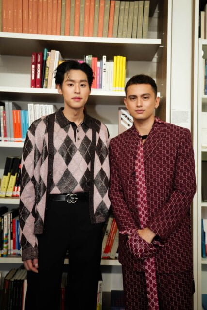 James Reid with Billkin