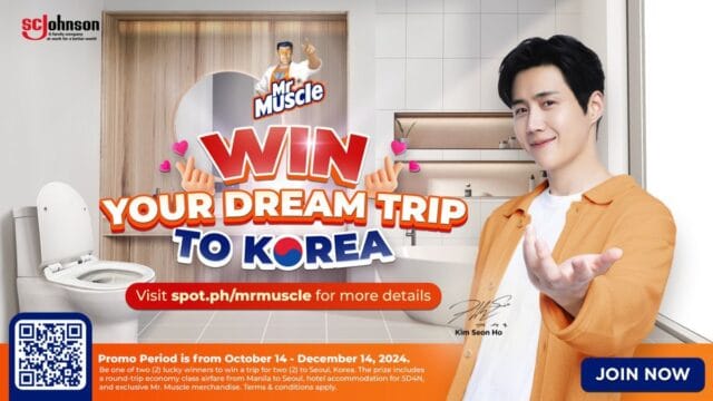 Join the Mr Muscle Contest for an All-Expenses-Paid Trip to Korea