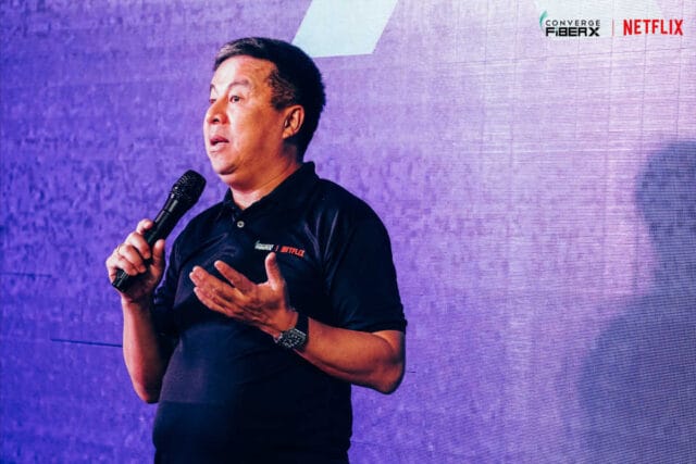 Converge CEO and co-founder Dennis Anthony Uy
