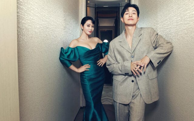 Kim Hye-soo and Jung Sung-il