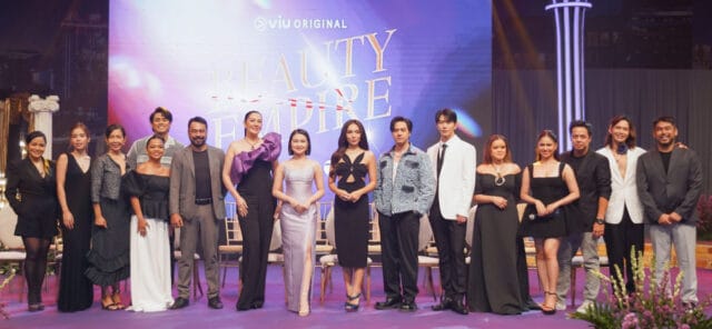 The cast of "Beauty Empire" with director Mark Sicat Dela Cruz