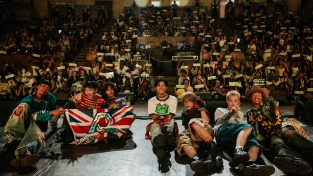 Psychic Fever with fans at their London fanmeet