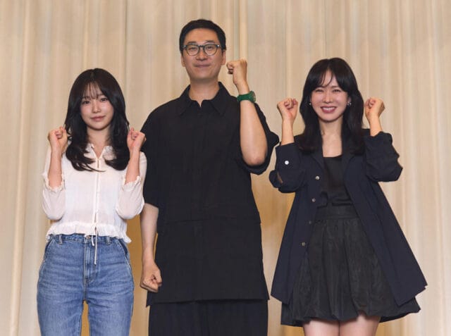 Jo Yu-ri, Kim Yong-hoon, and Son Ye-jin