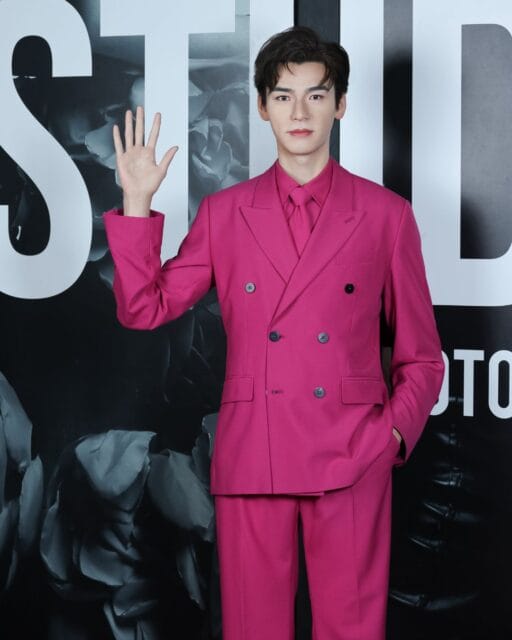Wax figure of Chinese actor Gong Jun at Madame Tussauds Hong Kong